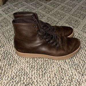 NoBull High top trainers leather